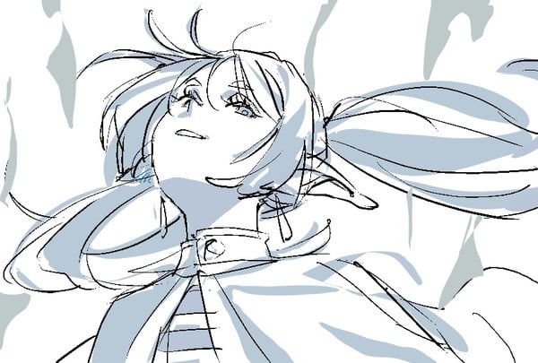 Yamashita Yū (Frieren Beyond Journey's End's first opening key animator, Bunny Drop, Paris ni Saku Étoile)